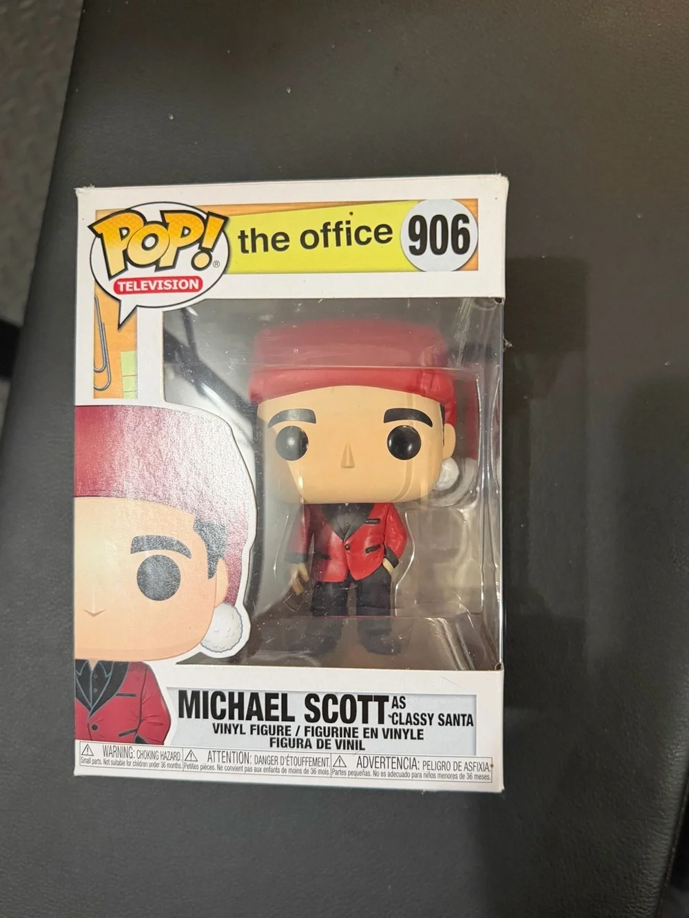 Funko Pop! The Office Michael Scott as Red Classy Santa #906 - Limited Edition